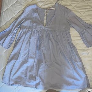 Zara romper light blue